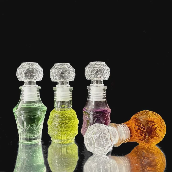 50Ml Mini Glass Decanter For Spirits With Screw Cap