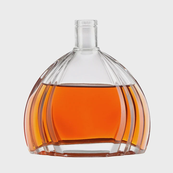 Crystal White Spirits Glass Bottle