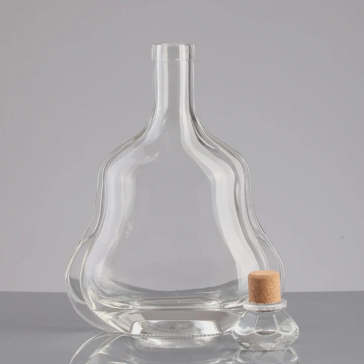 750Ml Spirits Glass Bottle