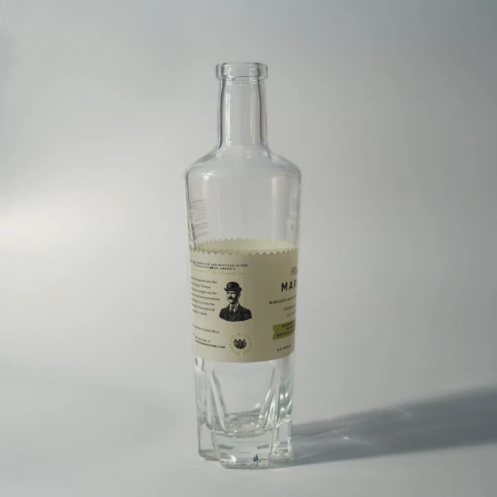 Unique Spirits Glass Bottle