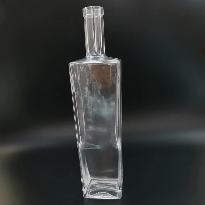 Long Neck Brandy Glass Bottle