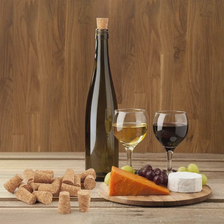 120Ml Cork Glass Bottle