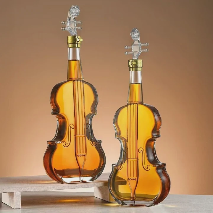 Violin Shape Wine Bottle