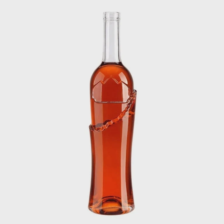 Creative Carved Glass Bottle