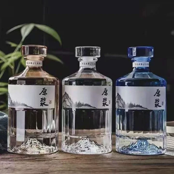 Custom Crystal Whiskey Bottle