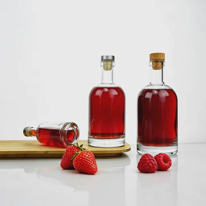 Boston Glass Wine Bottle