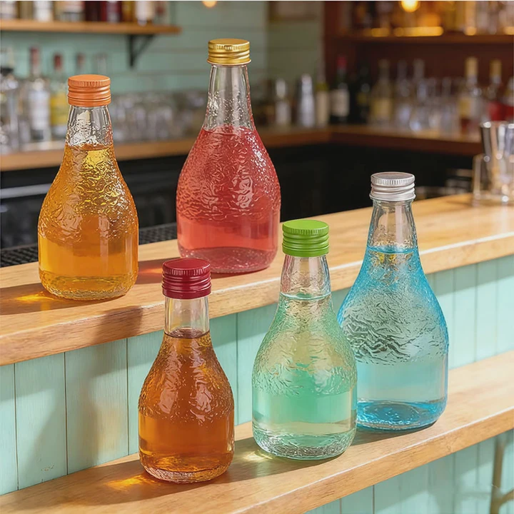 Screw Cap Liquor Bottle