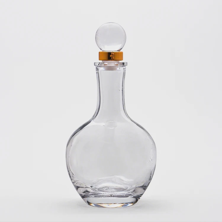 2L Whiskey Glass Bottle