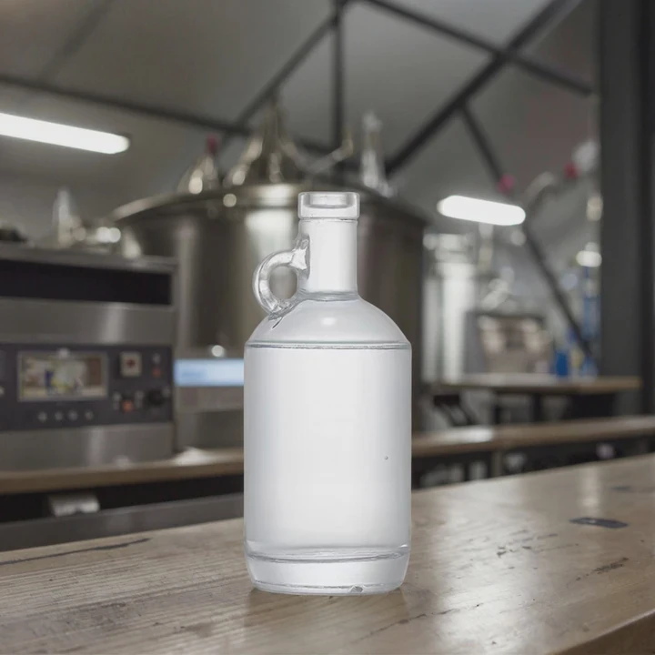 Clear Fruit Wine Bottle