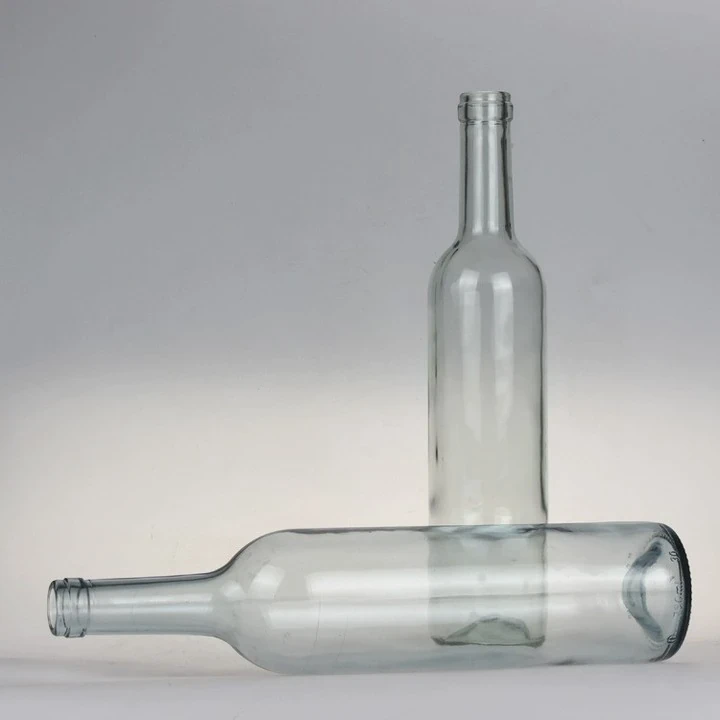 Flint Glass Wine Bottle