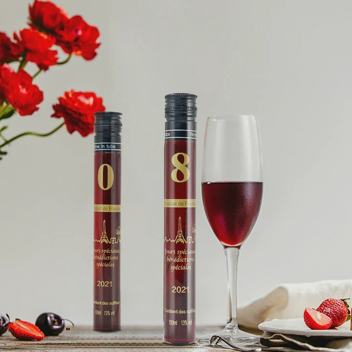 100Ml Tube Glass Bottle