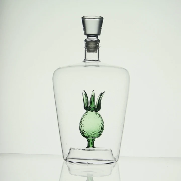 Handmade Liquor Glass Bottle