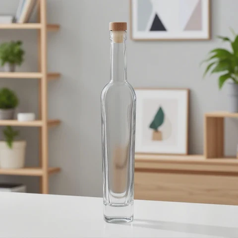 375Ml Clear Ice Wine Bottle