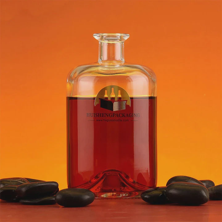 Glass Spirit Bottle For Vodka Whisky