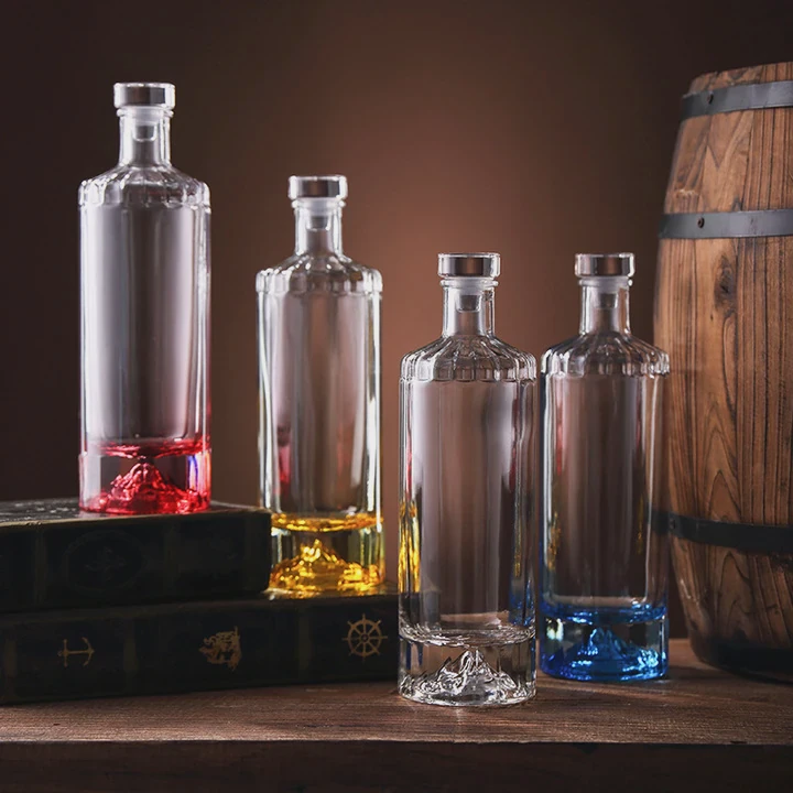 Extra Flint Spirits Glass Bottle