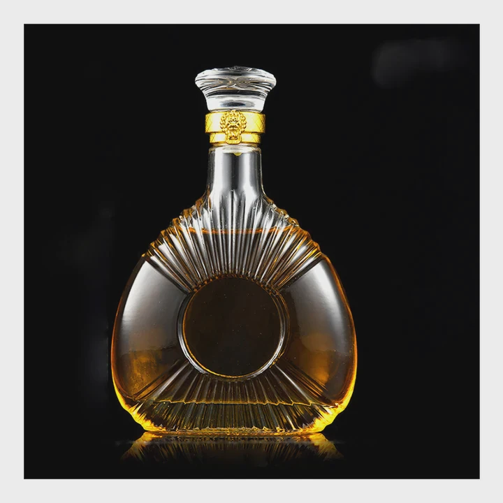 Custom Logo Vodka Glass Bottle
