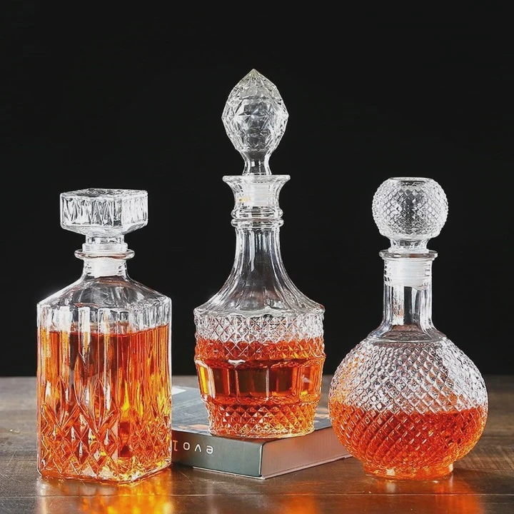 Creative Glass Decanter Bottle