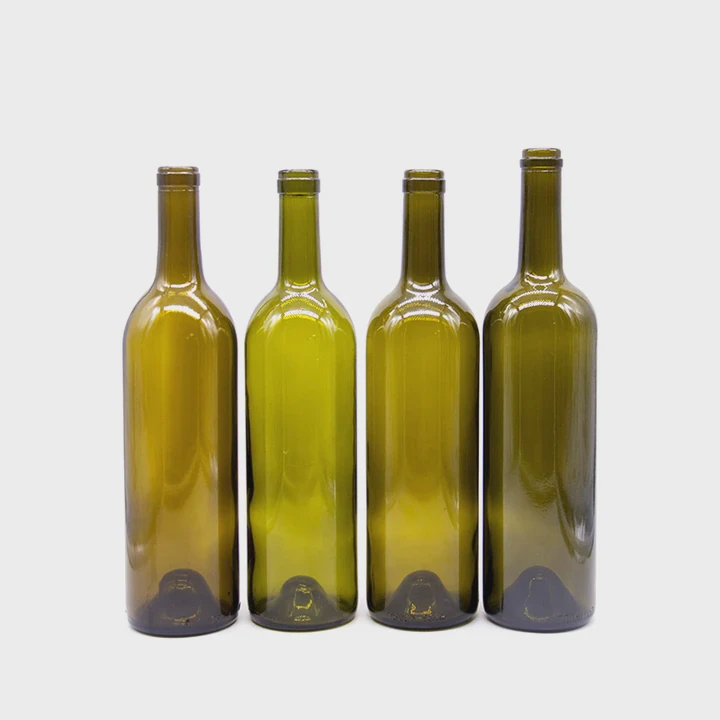 Bordeaux Red Wine Bottle