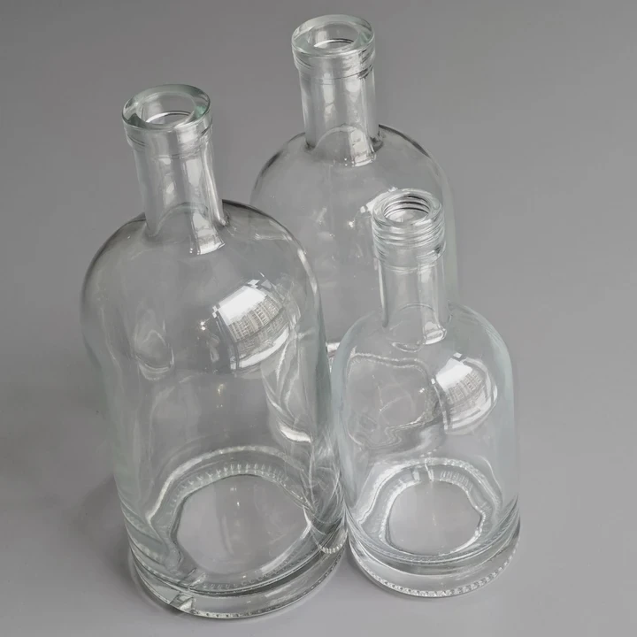 Custom Printed Spirit Glass Bottle