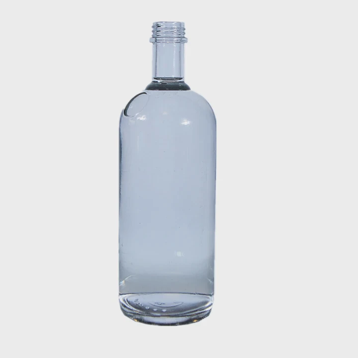 Matte Black Nordic Liquor Bottle