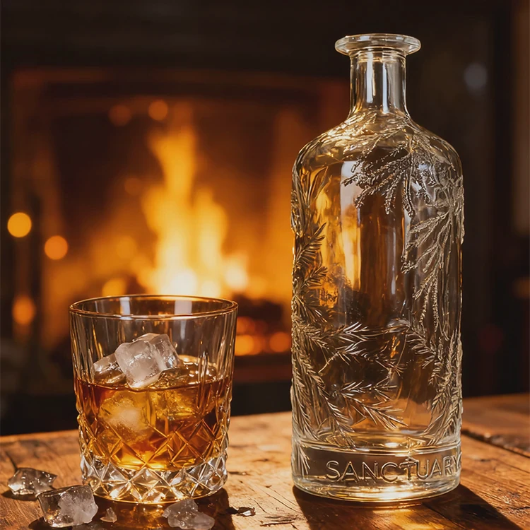 1500Ml Crystal Spirit Bottle
